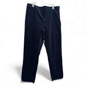 Talbots velour pants side zip women’s size 16